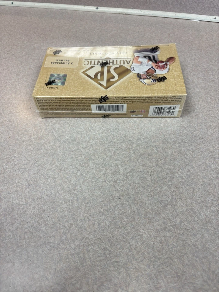 2011 SP Authentic Football 24 Pack Factory Sealed Hobby Box Cam Newton - Image 3 of 4