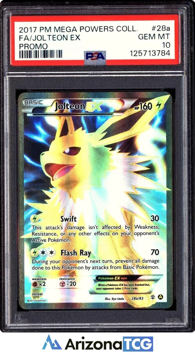 Jolteon Pokémon TCG Professional Sports Authenticator (PSA) Grade
