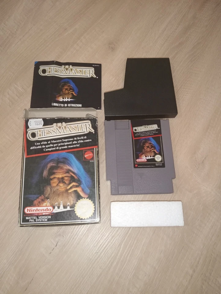 Chessmaster Nintendo NES Complete in Box CIB Mint Condition PAL A Rare - Image 4 of 4