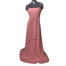 Show Me Your Mumu Elegant Pink Maxi Dress Formal Size Medium