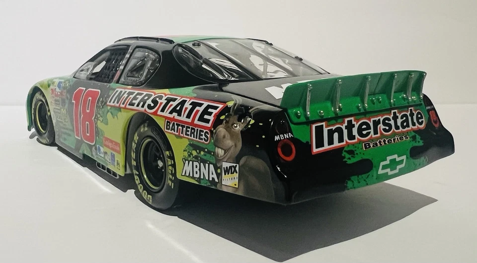 ACTION Bobby Labonte #18 Interstate Batteries/ Shrek 2 2004 Monte Carlo - Image 3 of 4
