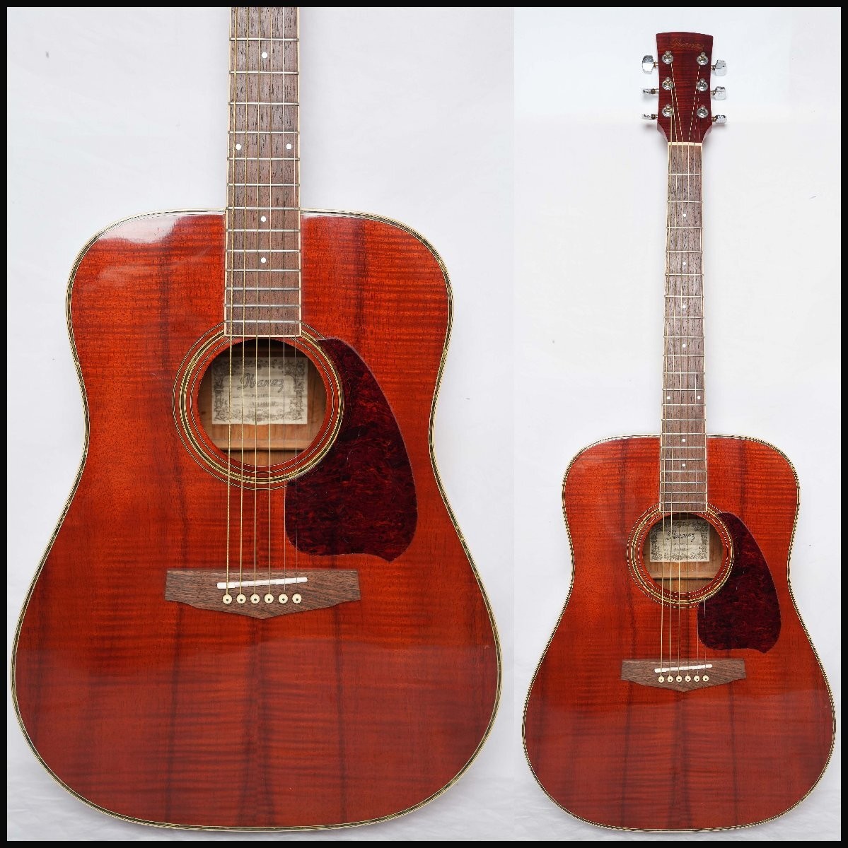 Ibanez アコースティックギター KOA Ibanez PF25KOA Tiger Wood Hawaiian Koa Body Acoustic Guitar