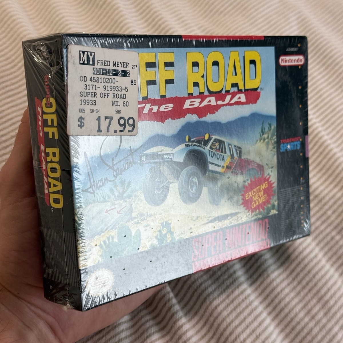 Super Off Road: The Baja (Super Nintendo SNES) Video Game