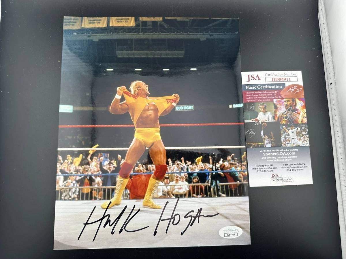 Hulk Hogan Wrestling Original Autographed Photos for sale | eBay