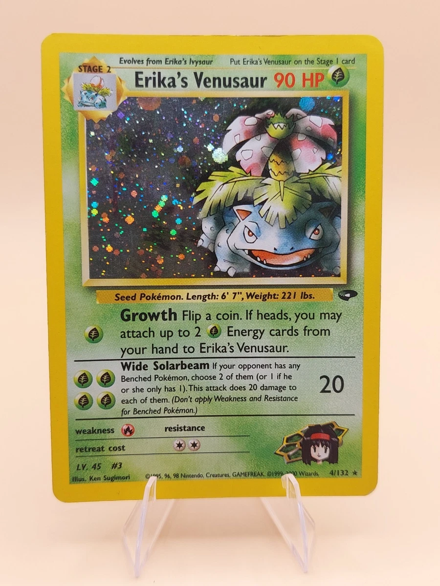 Venusaur Pokémon TCG Gym Challenge Individual Collectible Card