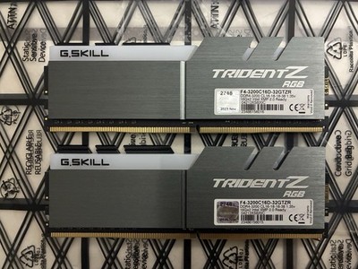 G. SKILL TridentZ RGB 32GB (2 x 16GB) PC4-25600 (DDR4-3200) Memory...