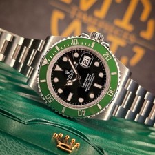 Rolex ROLEX SUBMARINER DATE STARBUCKS 41MM 126610LV GREEN OYSTER WARRANTY B/P