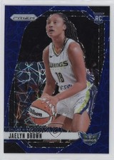 2024 Panini Prizm WNBA Blue Velocity Prizm Jaelyn Brown #31 bn5