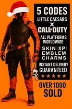 5 CODES 🔥Call of Duty: Black Ops 7 X Little Caesars  CODES Sent By Message