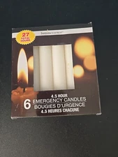 Luminessence 4.5 Hour Emergency Candle Pack of 6