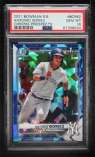 2021 Bowman Sapphire Edition Chrome Prospects Antonio Gomez PSA 10 GEM MT 0c6