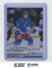 2024-25 Upper Deck Young Guns Clear-Cut Victor Mancini #464 New York Rangers