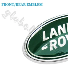 1PC For RANGE ROVER REAR TRUNK / FRONT GRILLE BADGE GLOSS GREEN EMBLEM BADGE
