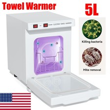 2in1 Hot Towel Warmer UV Sterilizer Cabinet Salon Spa Beauty Facial Skin Care US