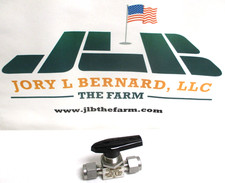 SWAGELOK , SS-42S4 , 1/4" TUBE BALL VALVE, 2500-PSI ,  SURPLUS