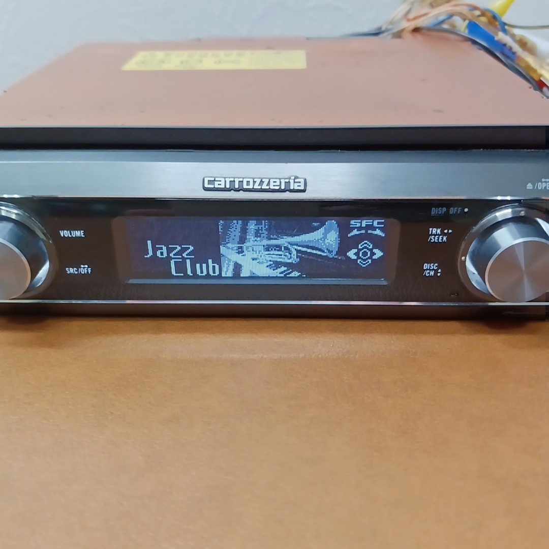 Pioneer Carrozzeria DEH-P910 1DIN CD DSP SFC AUX Head Unit Tested