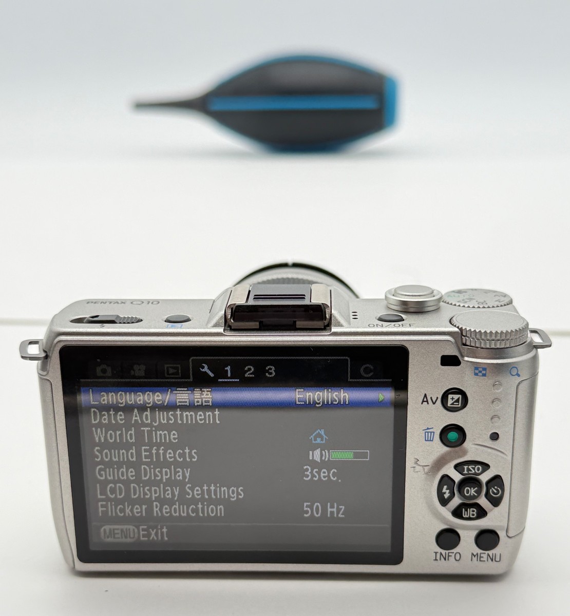 SC:388] Pentax Q10 Digital Camera / 5-15mm f2.8-4.5 Lens Japan [US