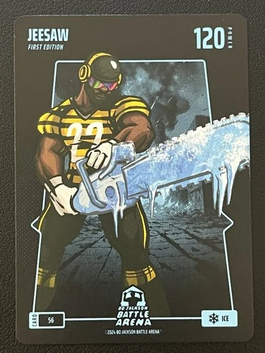 2024 Bo Jackson Battle Arena Najee Harris Jeesaw Ice First Edition