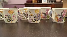 6 mugs Kaffeetasse Teetasse Original English Fine Bone China