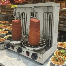 Electric Turkish Barbecue Machine110V Three End Middle East Barbecue