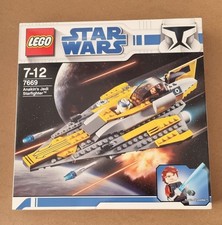 Star Wars Clone Wars Lego 7669 Anakin's Jedi Starfighter Brand New Sealed