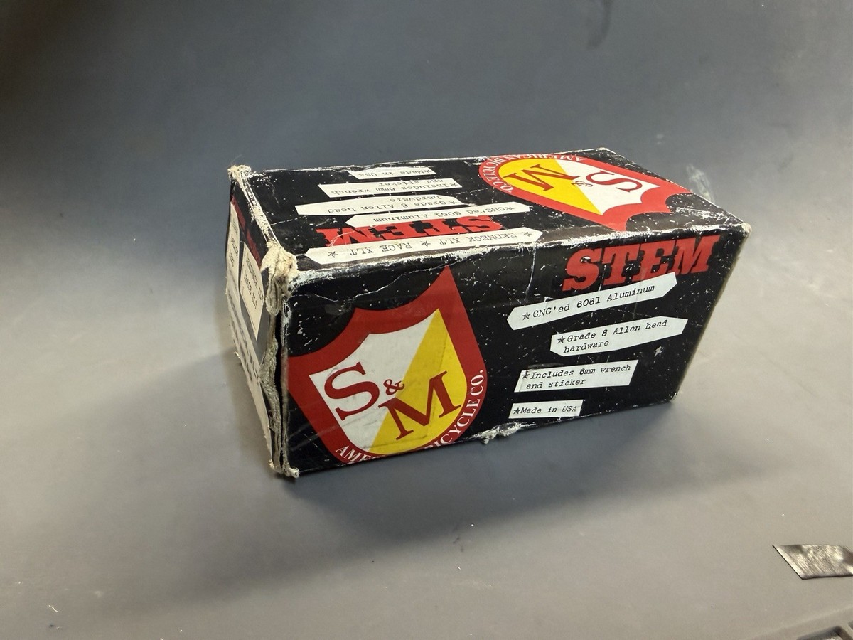 S & M Redneck XLT USA wrap BMX Stem 1 1/8” | eBay