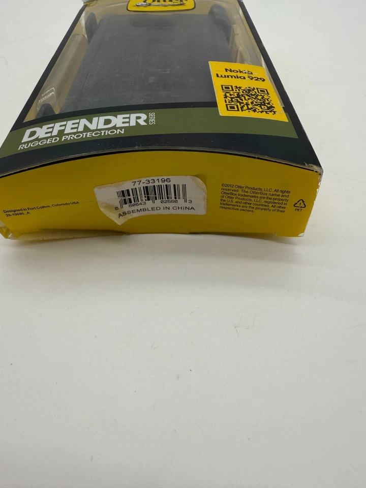 Funda Original Serie OtterBox Defender para Nokia Lumia 929 con Funda Negra Foto 4 de 4