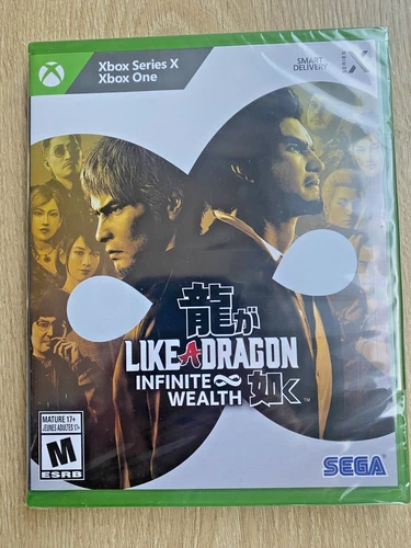 Like a Dragon Infinite Wealth XBox One / Series X US Ver New Sealed Fast Ship