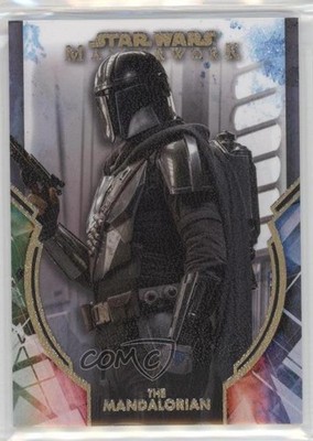 2022 Topps Star Wars Masterwork Canvas 22/25 The Mandalorian #BH-3 18hh