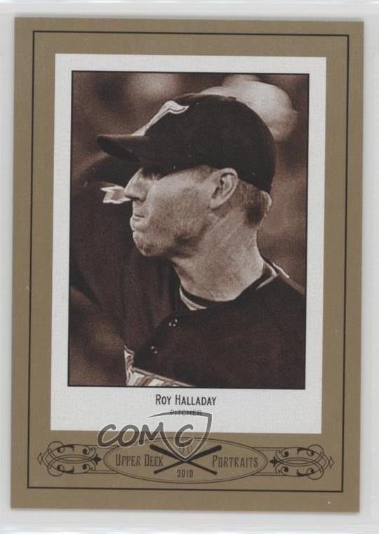 2010 Upper Deck Portraits Roy Halladay #SE-95 HOF 1b4