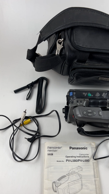 Panasonic Palmcorder Digital EIS stabilizer VHS 150xDigital 18xHi
