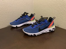 Nike React Elements 55 Game Royal 2019 BQ6166-403 Running Sneaker Men’s Size 9.5