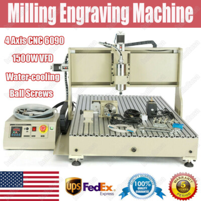 Drilling Milling Cutter Machine USB 3/4 Axis CNC 3040/6040/6090