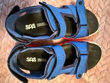 SAS Embark - Walking Sandal / Cobalt Blue Women’s Size 7 Made In USA
