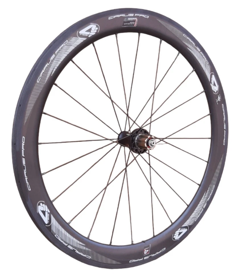 4ZA Cirrus PRO Carbon 50 mm Rennrad Hinterrad Campagnolo 10 fach 700C T50 - NEU - Bild 2 von 4