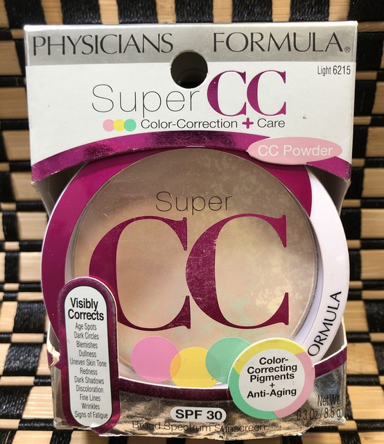 Physicians Formula Super CC Color Correction Face Powder SPF 30 Light