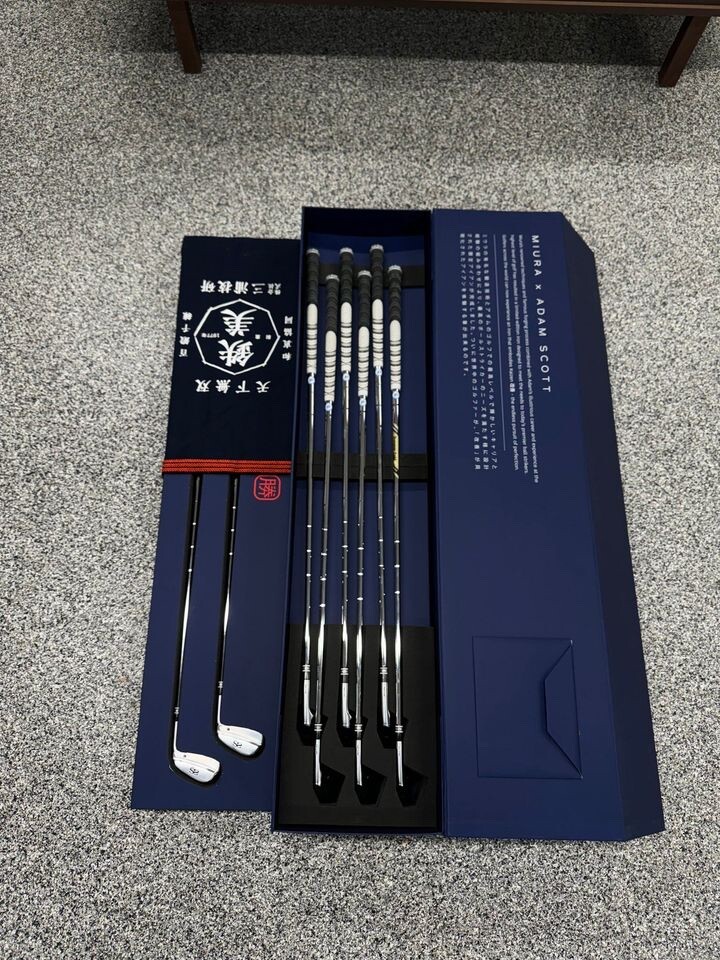 超超超レア　MIURA x ADAM SCOTT 限定アイアンセット 超超超レア MIURA x ADAM SCOTT 限定アイアンセット I got sent Adam