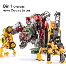 Aoyi 6001-8 DD Devastator 8in1 Combine 30cm 12" Action Figure Robot Toy Collect