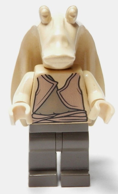 jar jar binks lego minifigure