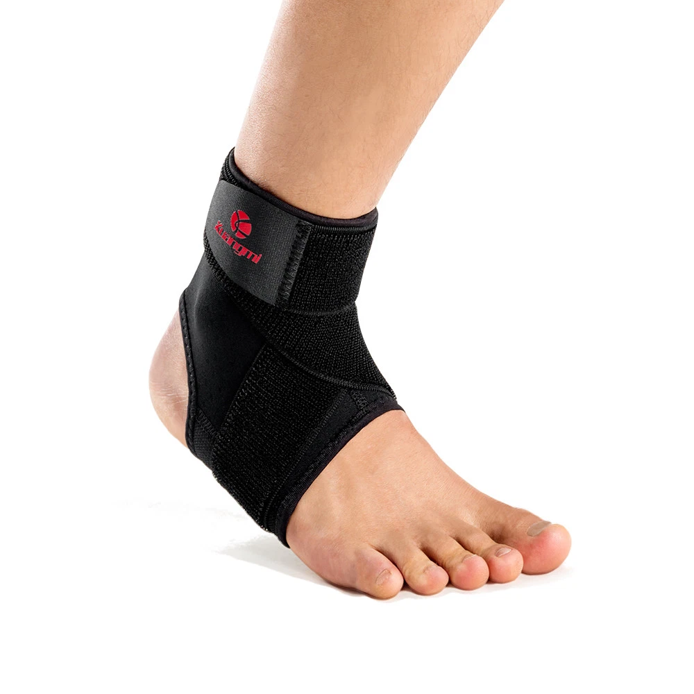 Kuangmi Adjustable Pressurized Bandage Ankle Support Ankle Brace for  Basketball