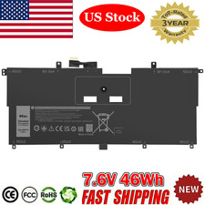 NNF1C NP0V3 P71G001 HMPFH Battery for Dell XPS 13 9365 2-in-1 2017 Series 46Wh
