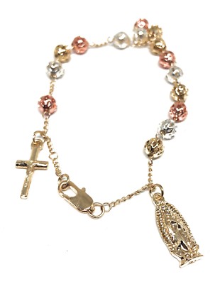 pulsera de virgen de guadalupe