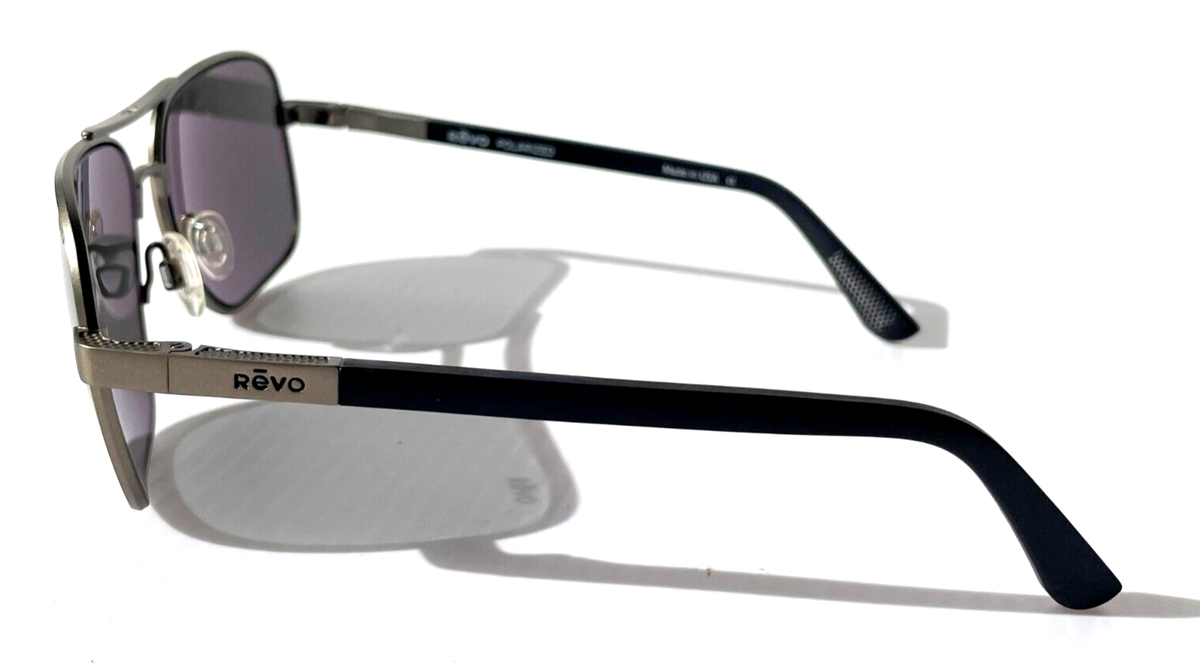 NEW Revo FREEMAN Gunmetal POLARIZED Grey Graphite Sunglass  display picture 3
