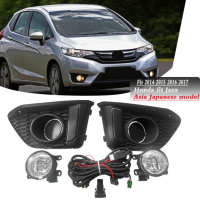 For 2014 2017 Honda Fit Jazz Japanese Built Fog Lights Lamp