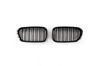 Nieren Glanz Schwarz Doppelspeichen FüR BMW 1Er F20 Ab 03/2015 Grill KüHlergrill
