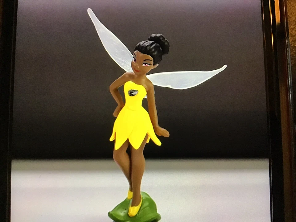 Tinkerbell Fairy Girlfriends - 7 piezas - adornos para pasteles - exhibición de Hadas - NUEVO EN BOLSA Foto 4 de 4