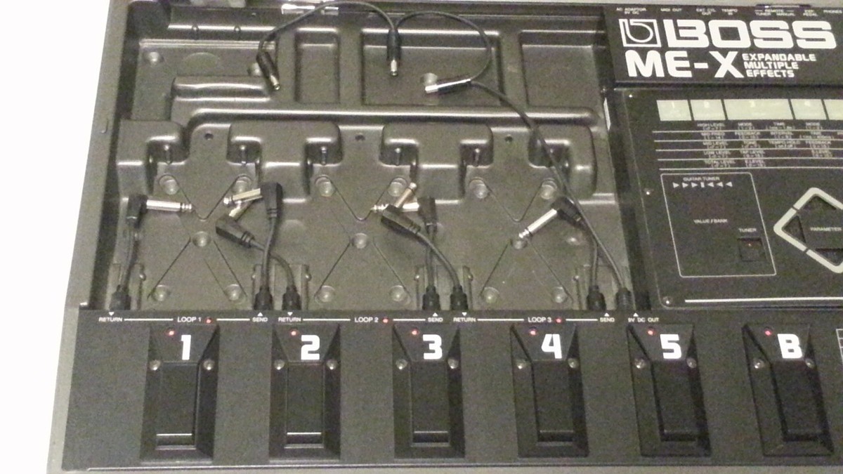 ギター BOSS ME-X Expandable multiple effects Boss ME-X Expandable Multiple Effects Made in Japan 1990's