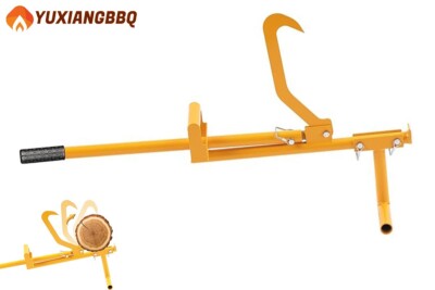 Wood Log Lifter 3in1 Log Tools Steel Timberjack Adjustable Log Roller Cant Hook
