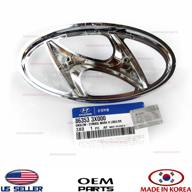 SYMBOL LOGO GRILLE FRONT Emblem "H" ⭐GENUINE⭐ HYUNDAI ELANTRA SEDAN