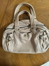 Marc Marc Jacobs Vtg Tan Leather Hobo Slouchy Shoulder Bag Medium Supple 16x10”